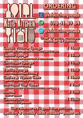 Bar Menus